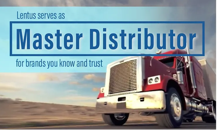 Lentus serves as Master Distributor for brands you know and trust