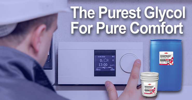 Get pure comfort from DOWFROST the purest glycol available