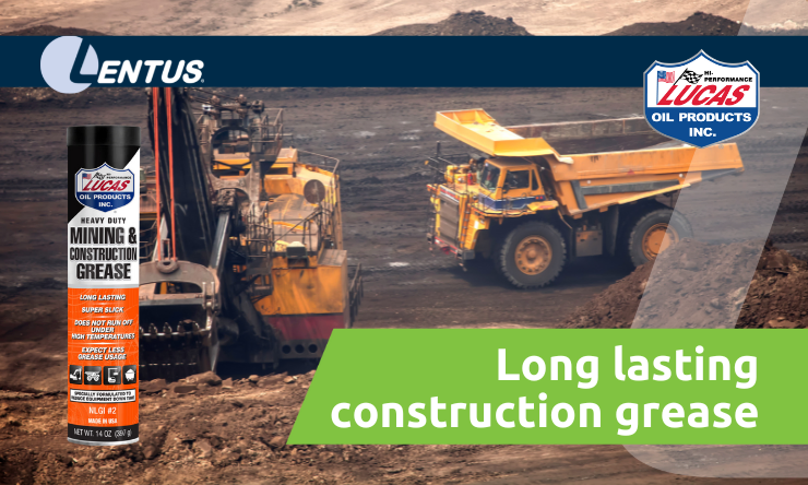 Long lasting construction and mining grease