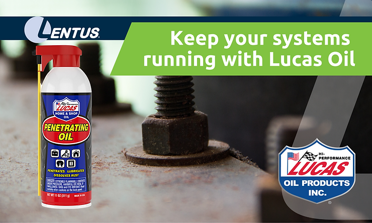 Keep your systems running with Lucas Oil