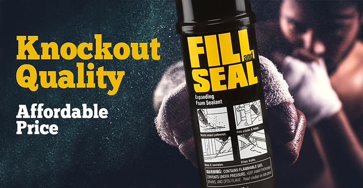 Fill and Seal Provides Great Quality Insulating Foam at a Price You can Afford