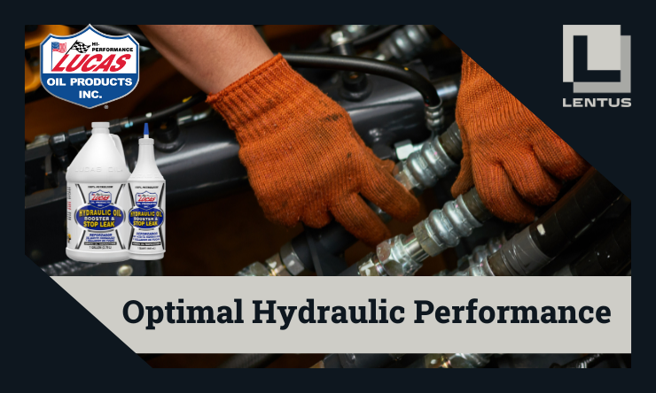 Lucas Oil Hydraulic Booster & Stop Leak: Enhance Hydraulic Performance