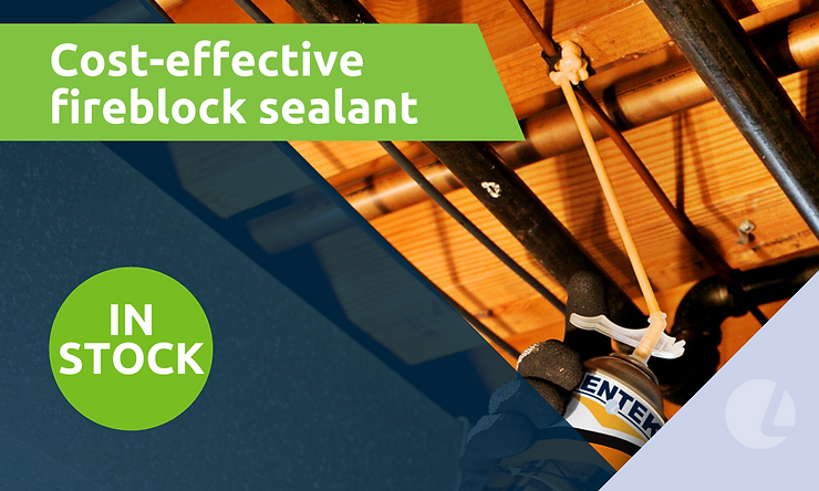 Cost-effective fireblock sealant