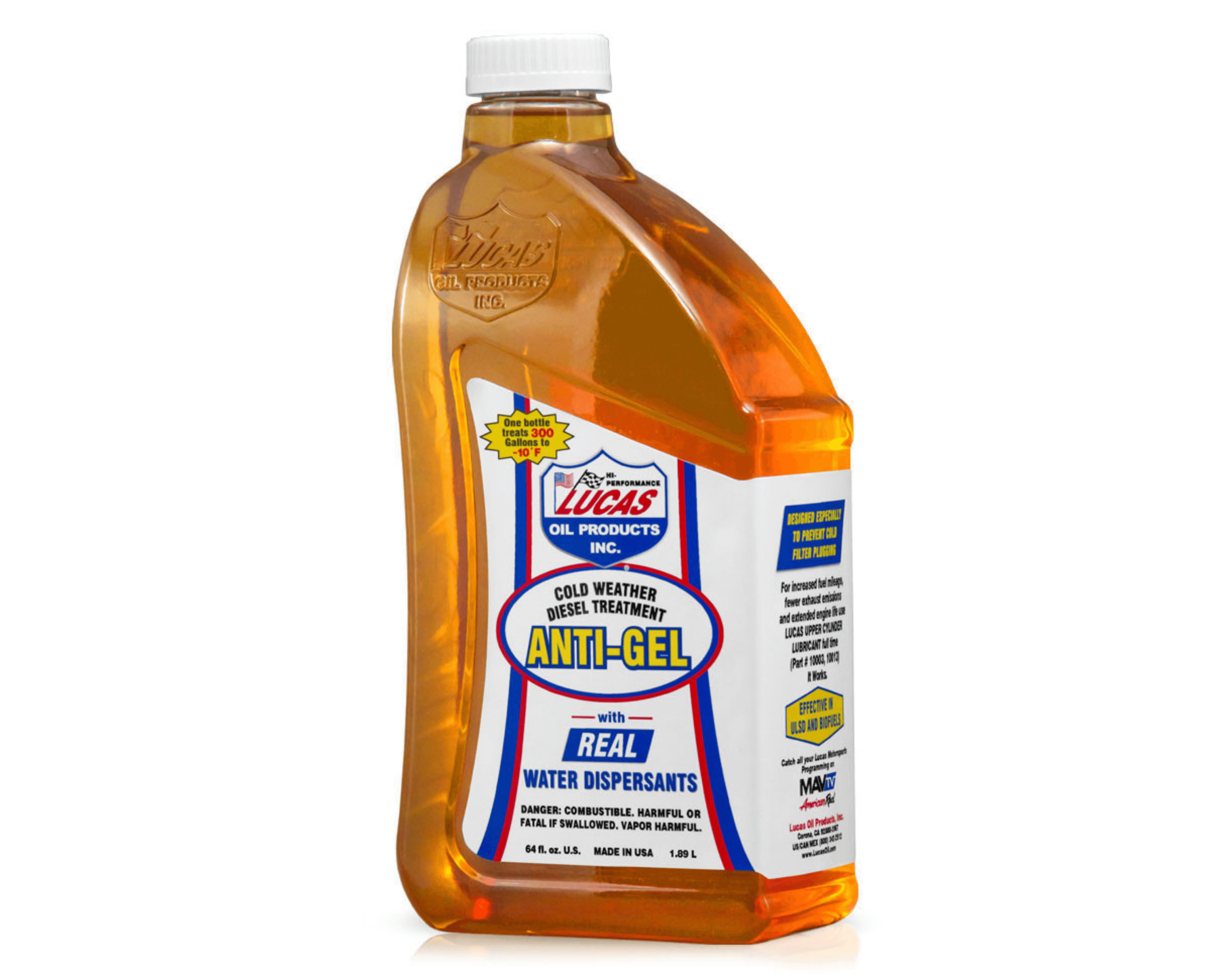 Lucas Oil Anti-Gel Cold Weather Diesel Treatment - Lentus
