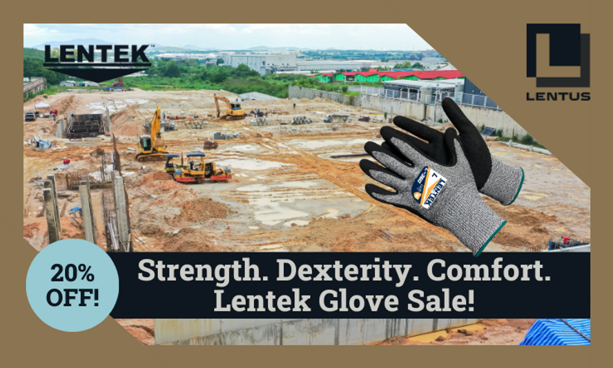 Protect Your Hands with Lentek Gloves Exclusive 20% Off!