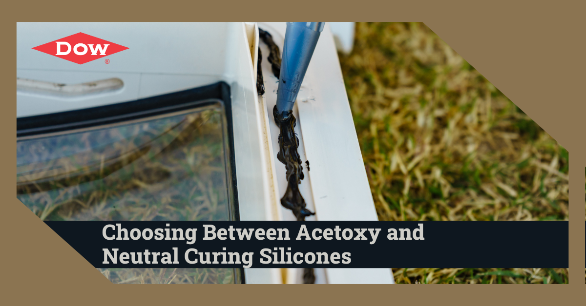 Choosing Between Acetoxy and Neutral Curing Systems