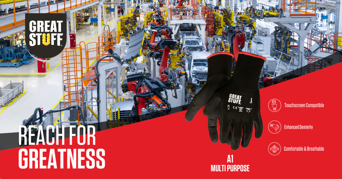 Tackle Any Task with GREAT STUFF™ Multi Purpose Work Gloves