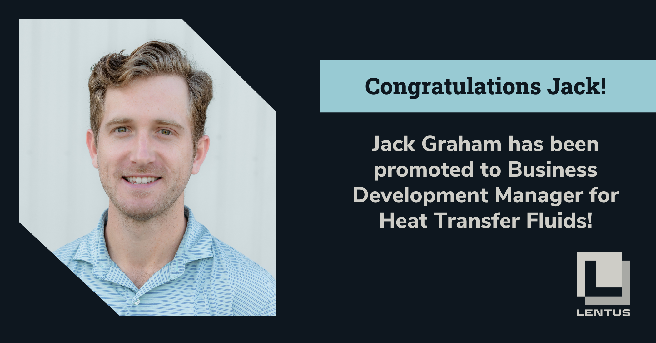 Congratulations Jack!