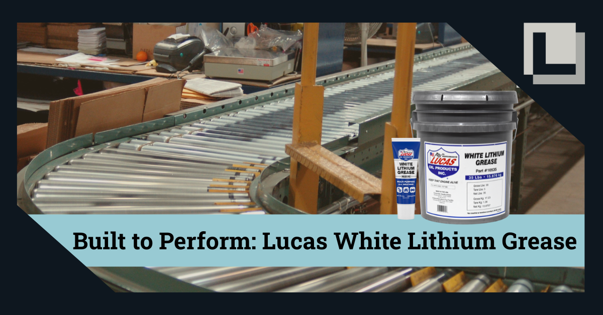 How Lucas Oil White Lithium Grease is Used Across Industries
