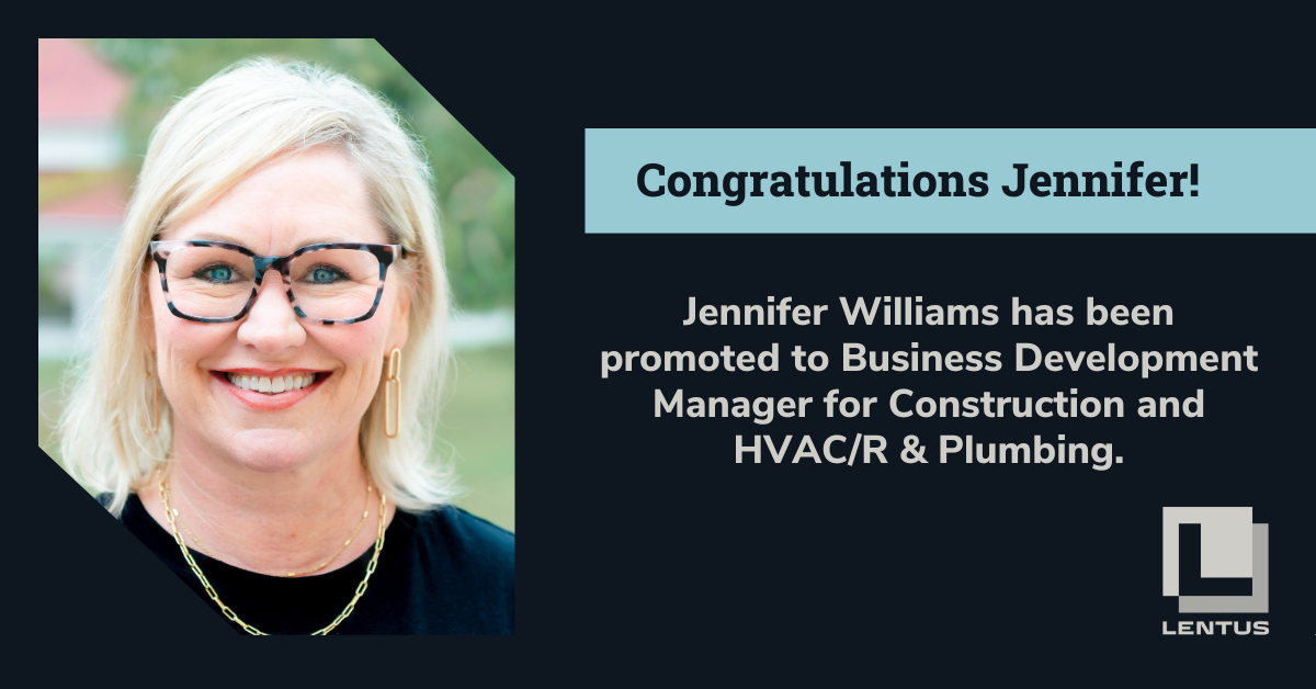 Congratulations Jennifer!