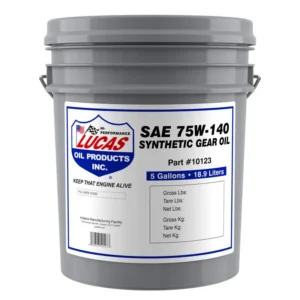 Lucas Oil® Synthetic SAE 75W-140 Gear Oil