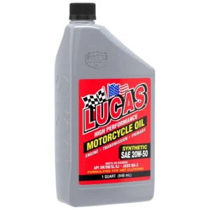Lucas Oil® High Performance Synthetic Motorcycle Oil
