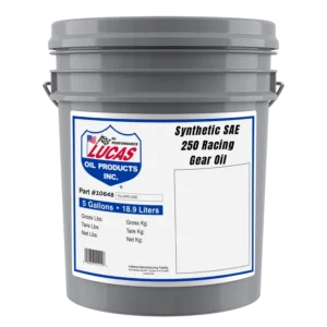 Lucas Oil® Synthetic SAE 250 Racing Gear Oil