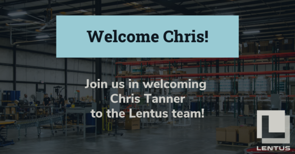 Chris Tanner starting as a Material Handler at the Lentus Warehouse in Elizabethtown Kentucky