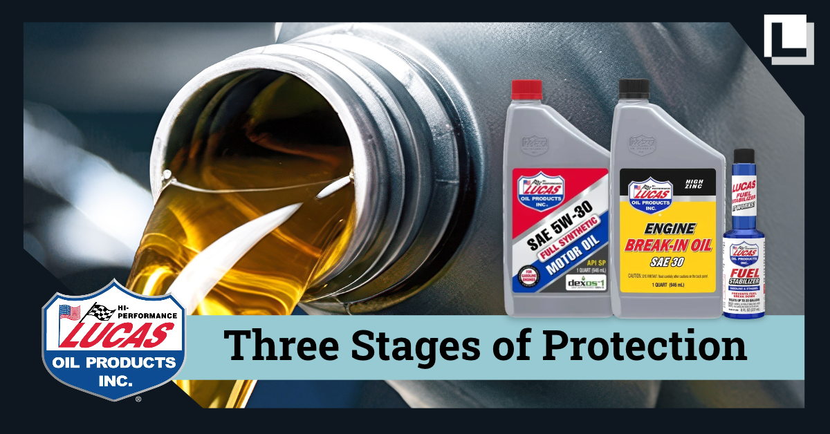 Three Lucas Oil Products for Complete Engine and Fuel Care